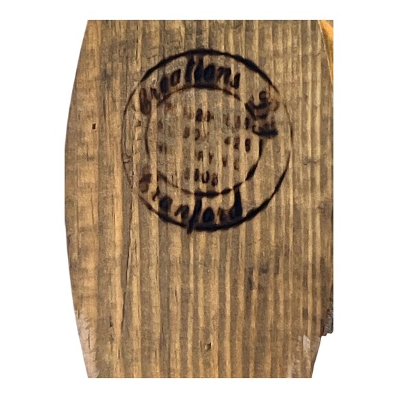 Vintage Wooden Duck Decoy – Hand-Carved by Creations by Branford – Rustic Folk A - Picture 9 of 9